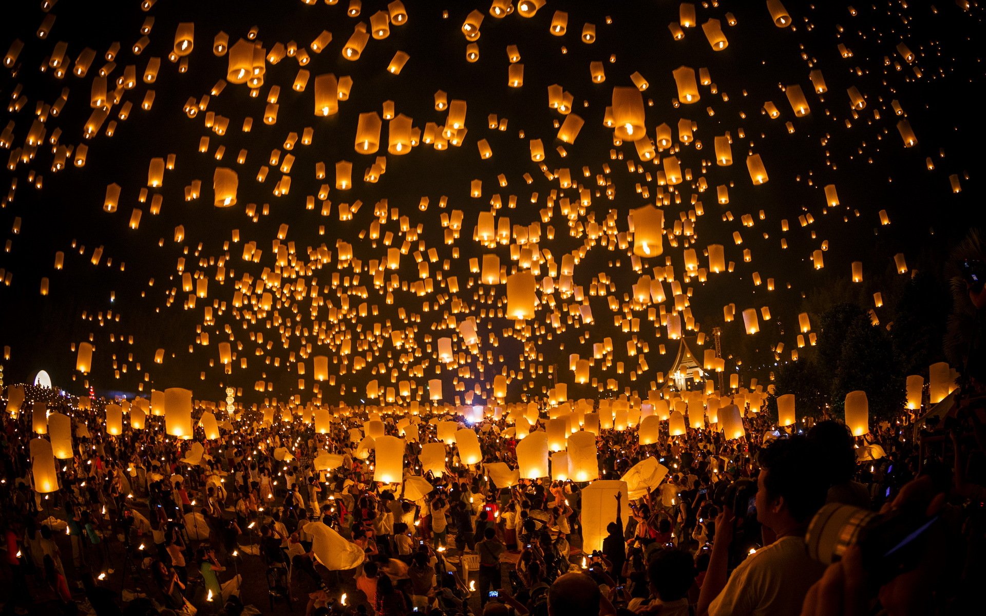 velas vacaciones gente