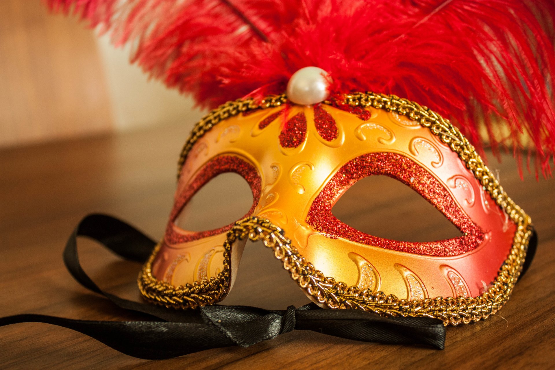 masque plume carnaval