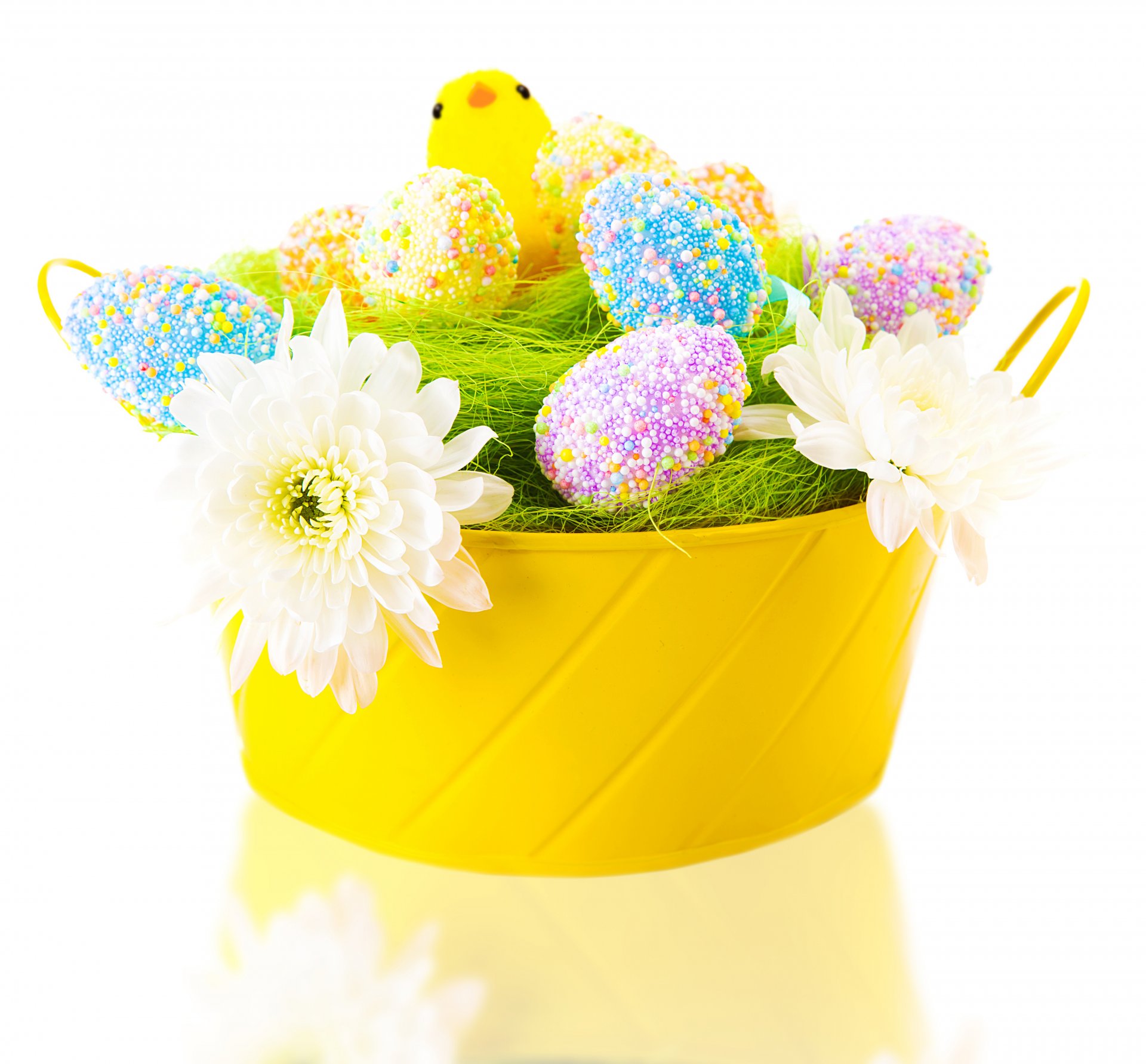 pasqua uova fiori