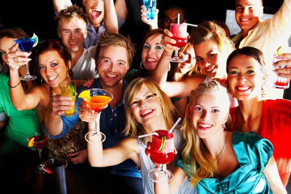 A fun youth cocktail party