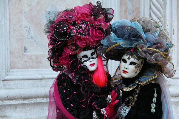 Máscaras del carnaval de Venecia