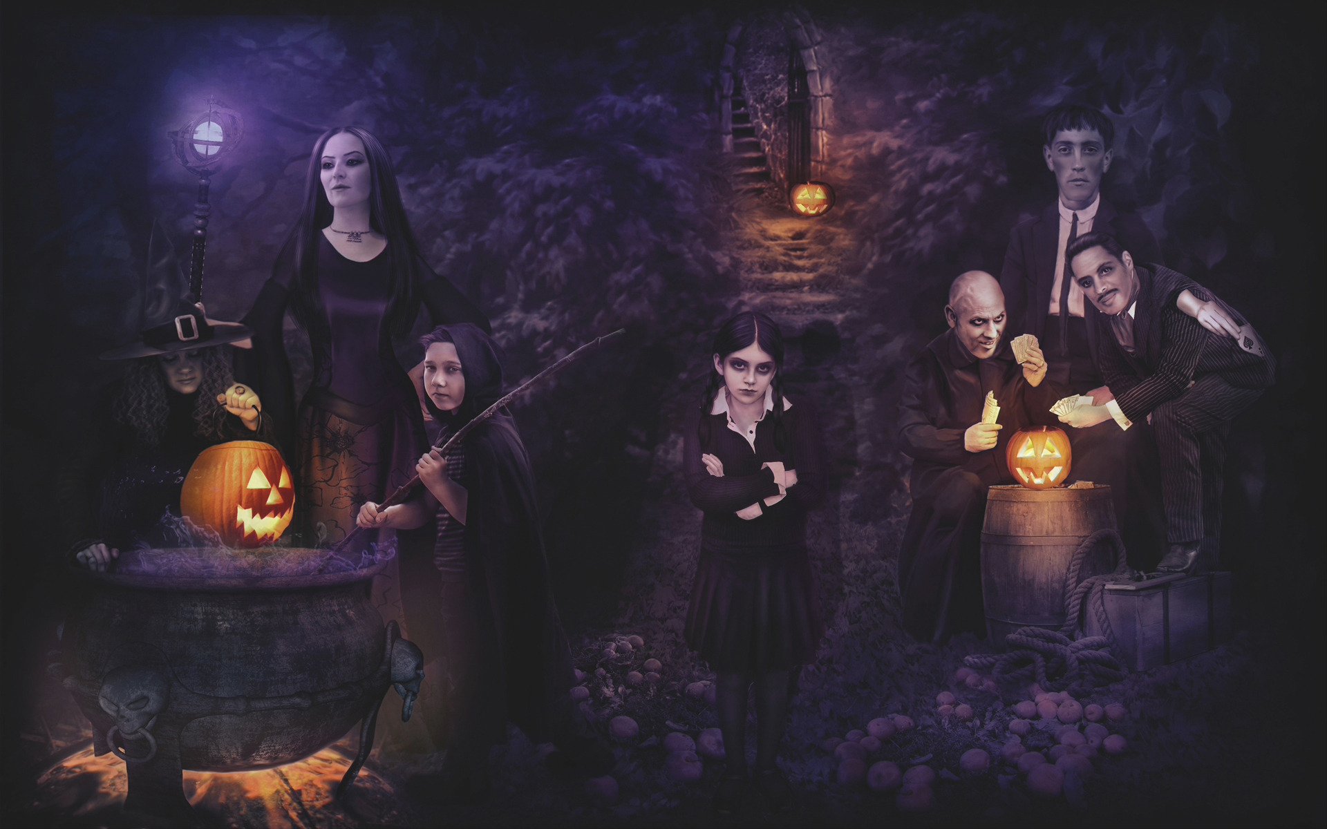 addams family halloween kino