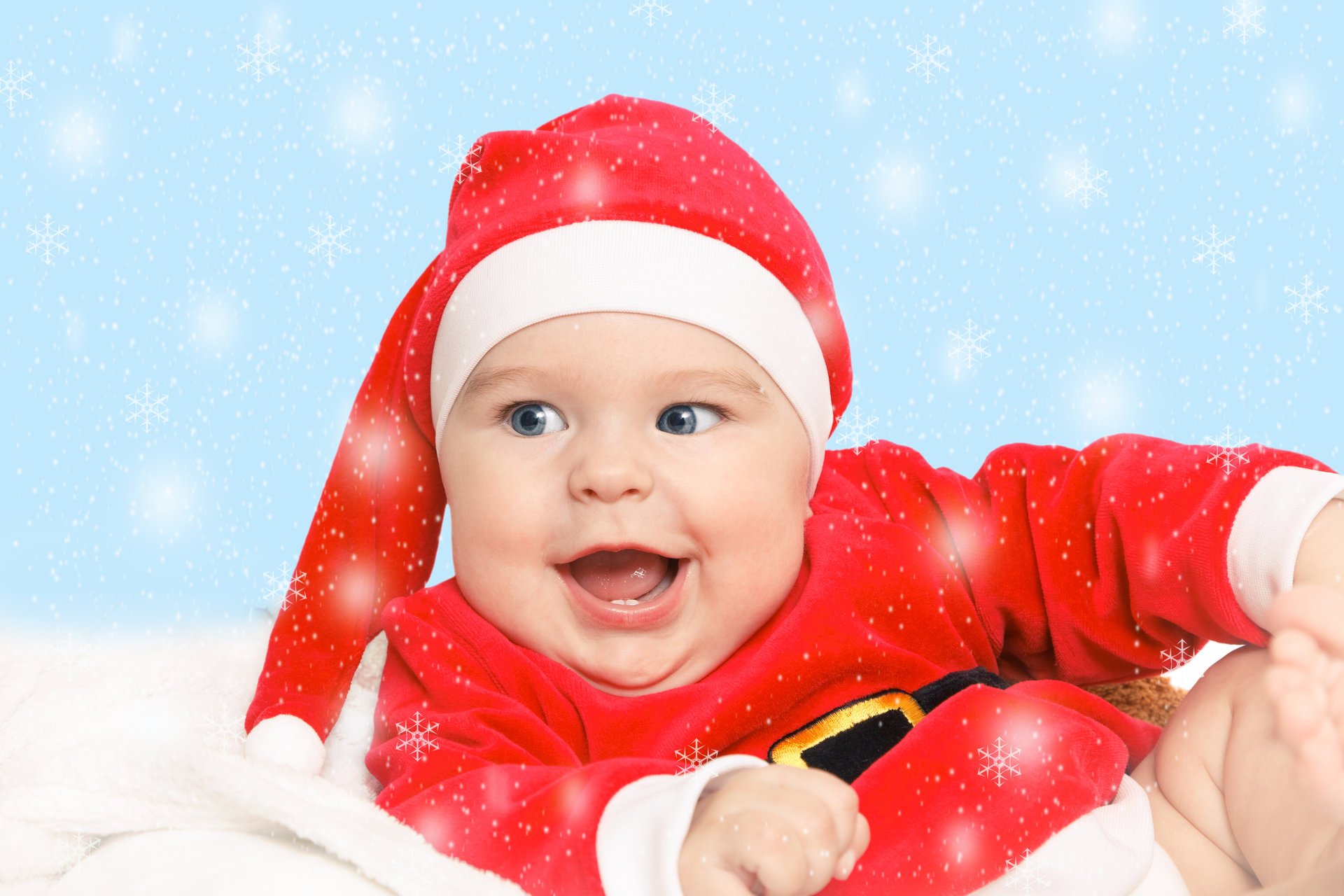 new year christmas holiday baby santa baby santa