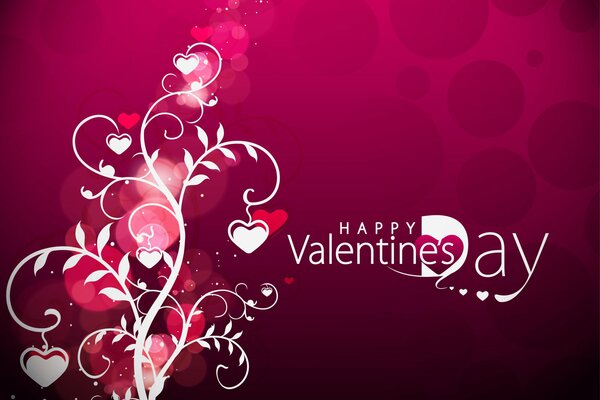 Happy Valentine s Day hearts
