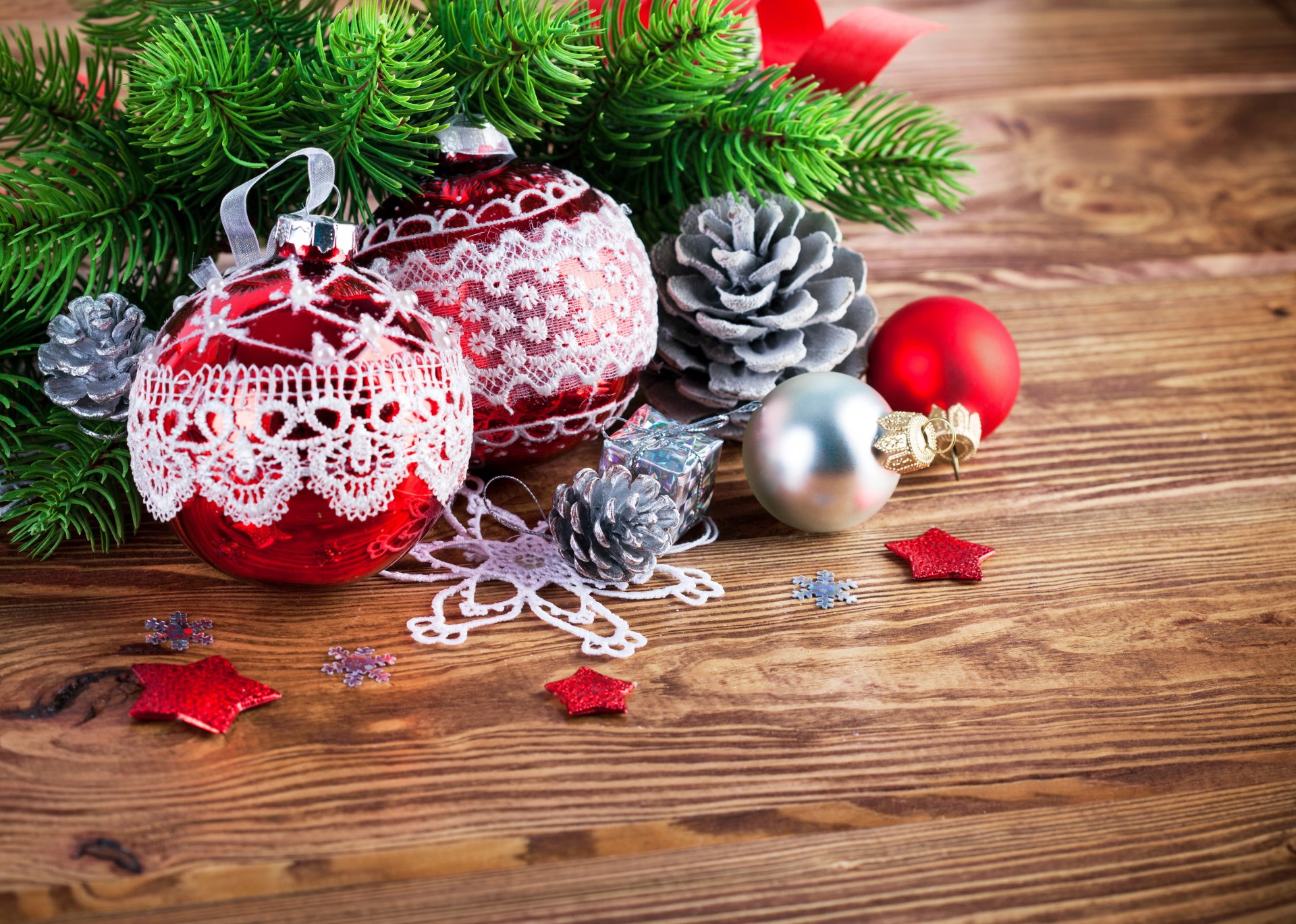 feliz navidad decoración árbol año nuevo bolas árbol de navidad ramas conos