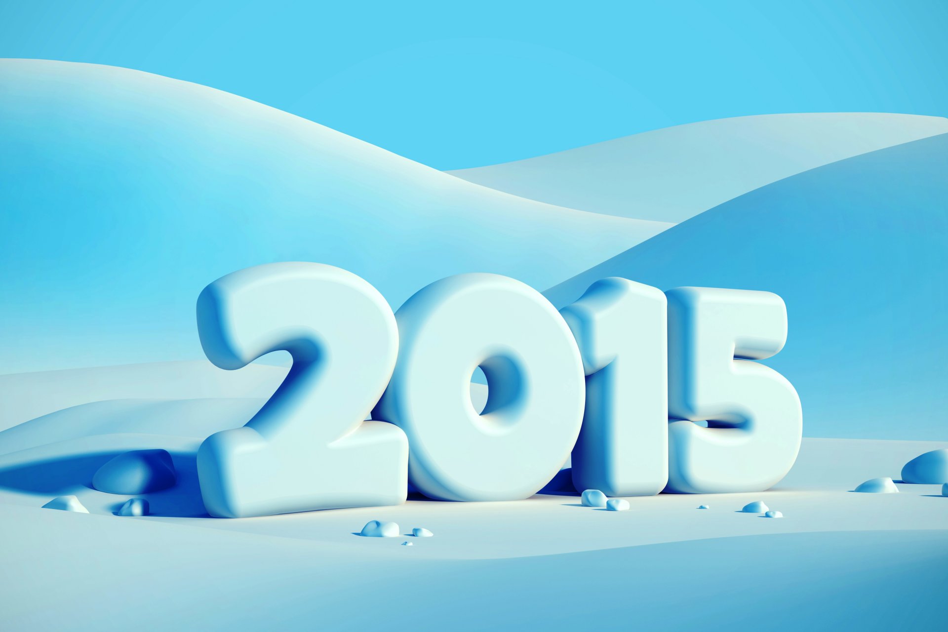 feliz año nuevo 2015 invierno nieve