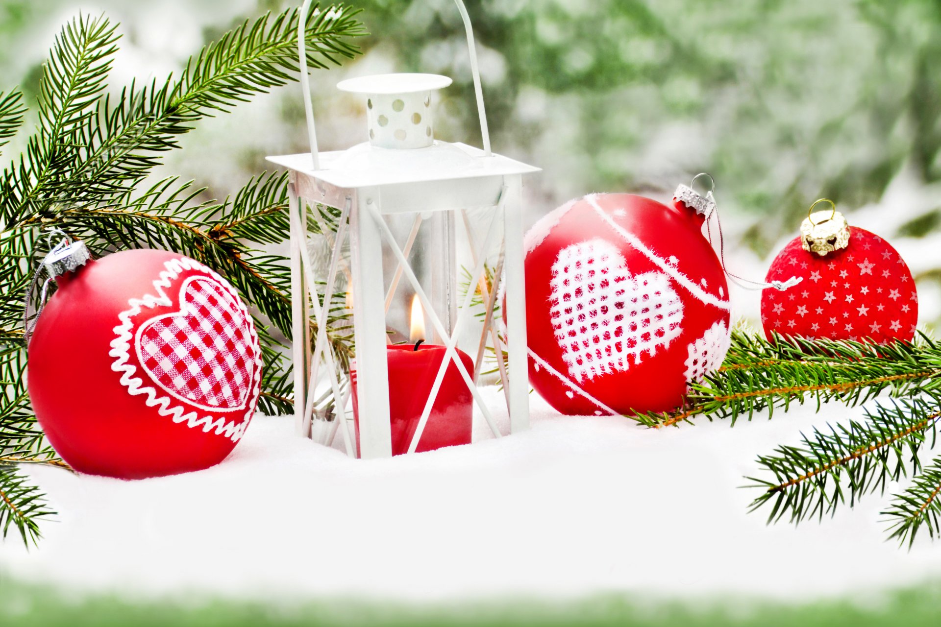 feliz navidad decoración año nuevo bolas nieve invierno