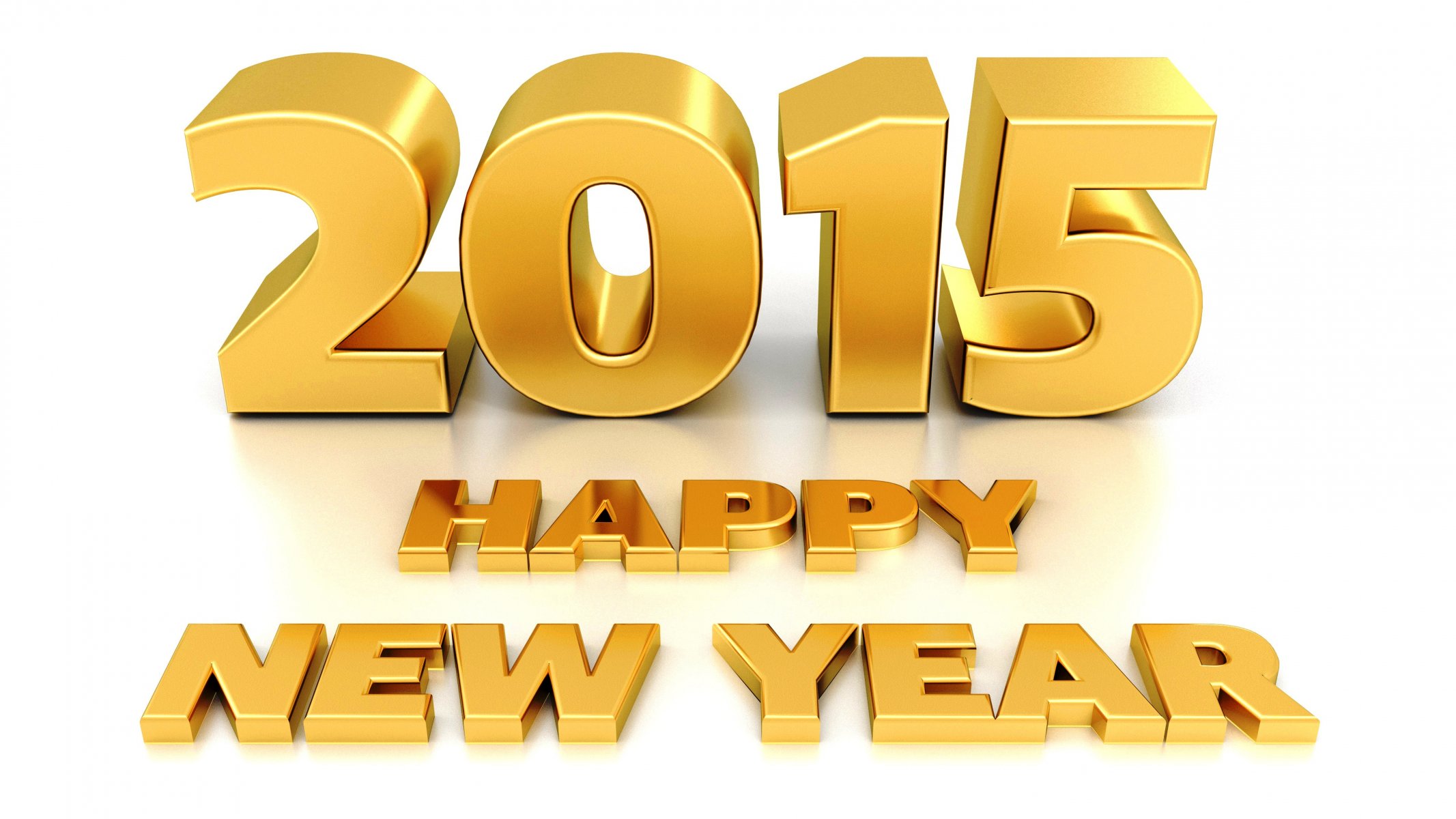 heureux nouvel an 2015 or