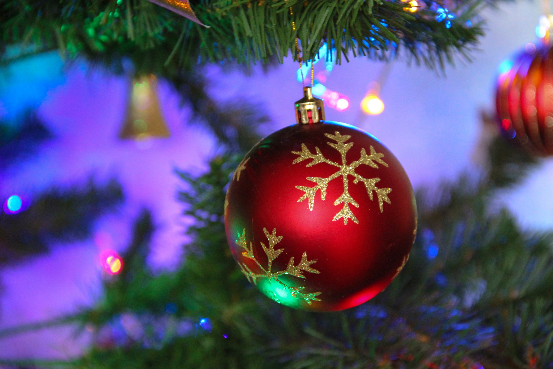 joyeux noël nouvel an noël vacances boules arbre de noël décoration