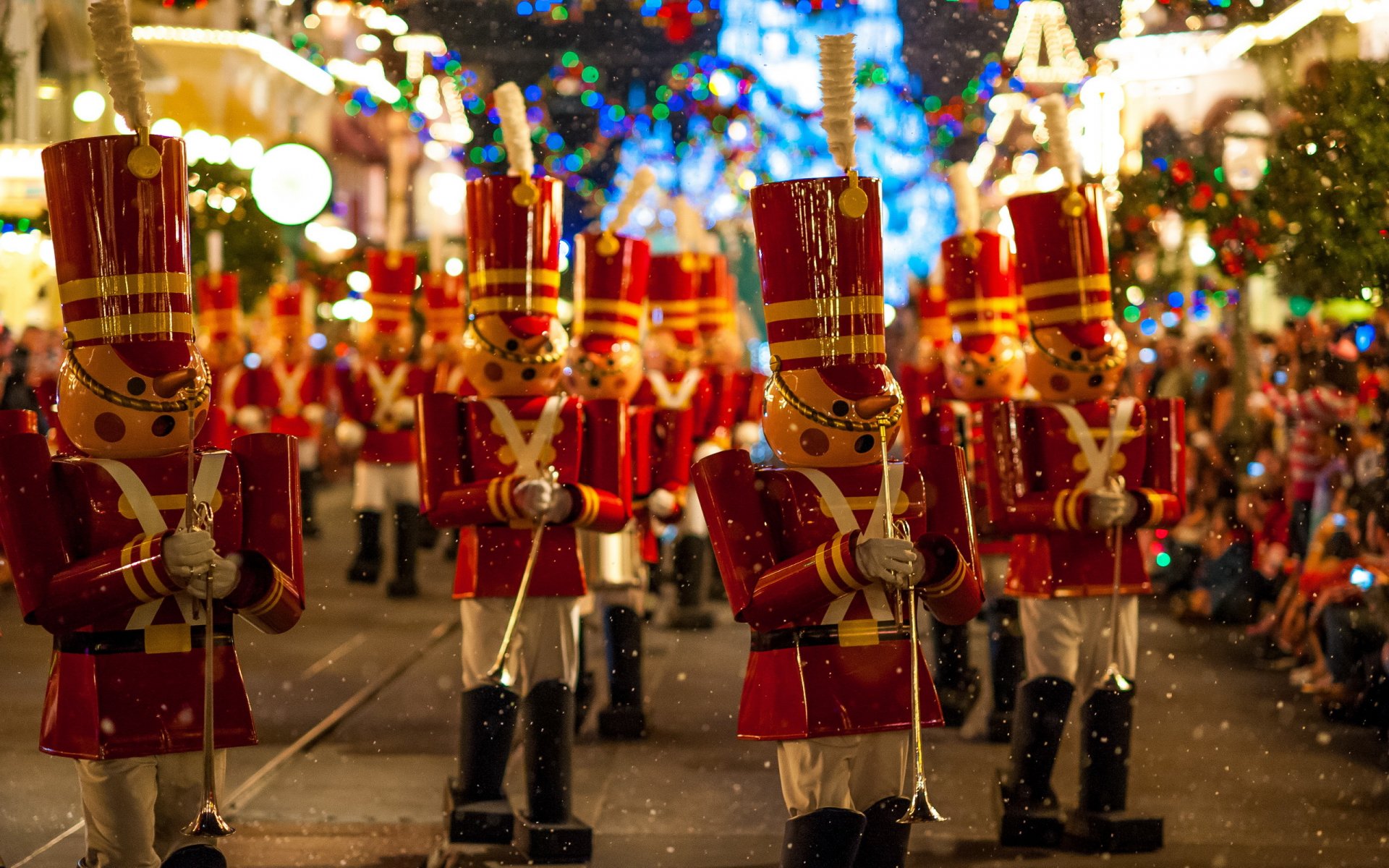 défilé de noël walt disney monde