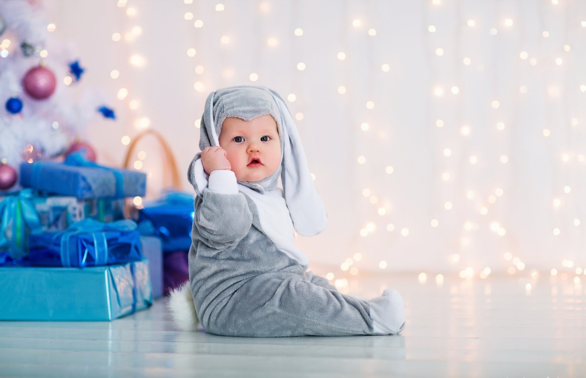 bébé lapin costume