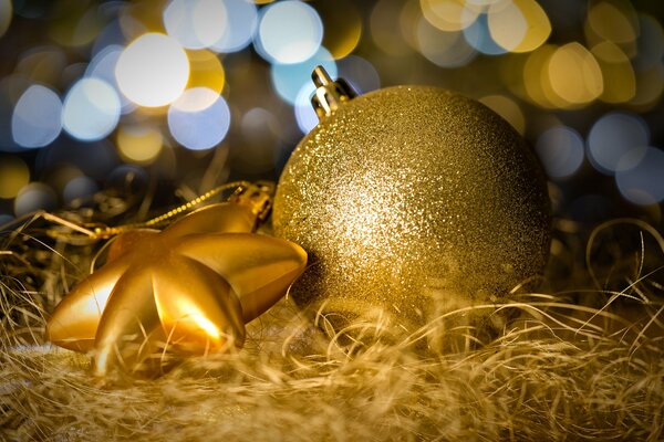 Starry New Year with balloons