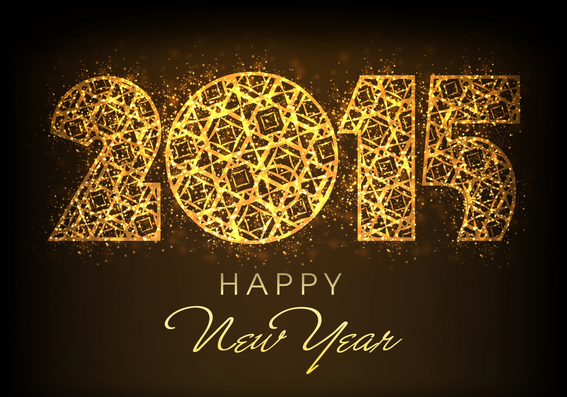 golden happy new year 2015 happy new year gold