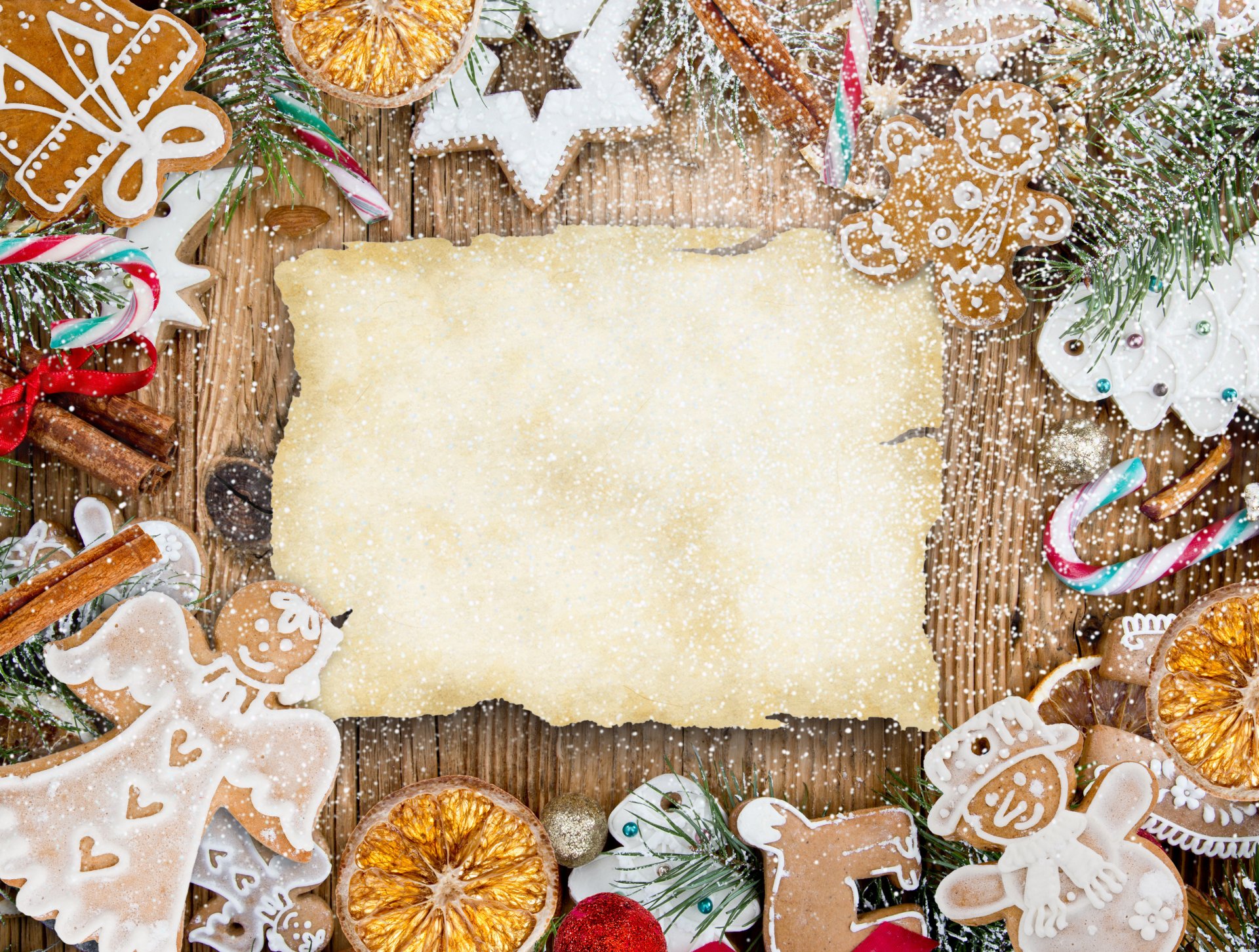 galletas dulces vacaciones navidad año nuevo