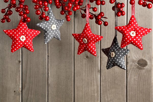Украшение в виде звёзды на рождество и новый год