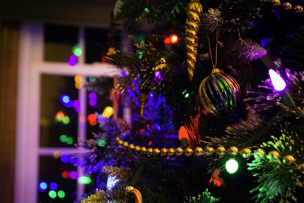 Juguetes de árbol de Navidad para el año nuevo