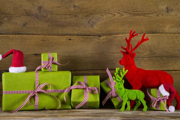 Cadeaux sous l arbre de Noël