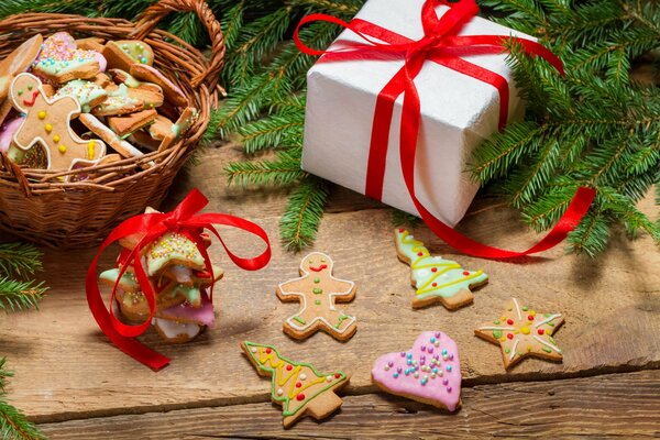 Galletas para año nuevo y Navidad