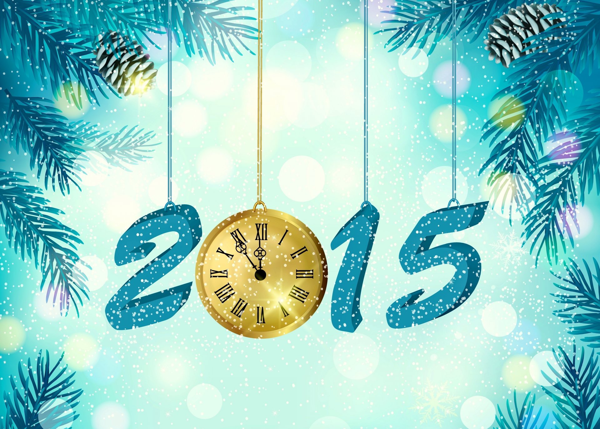 new year 2015 art job holiday creative watches fantasy