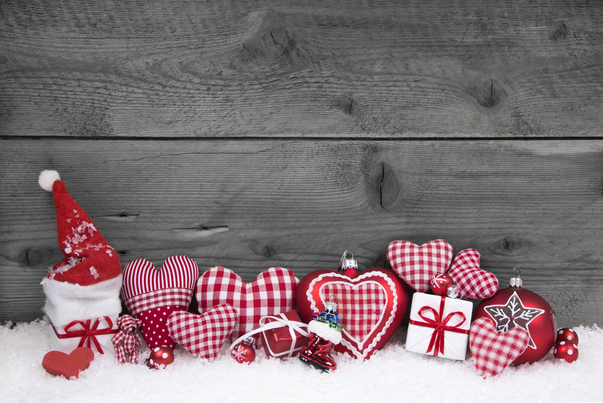 natale regali neve decorazione albero cuori nuovo anno