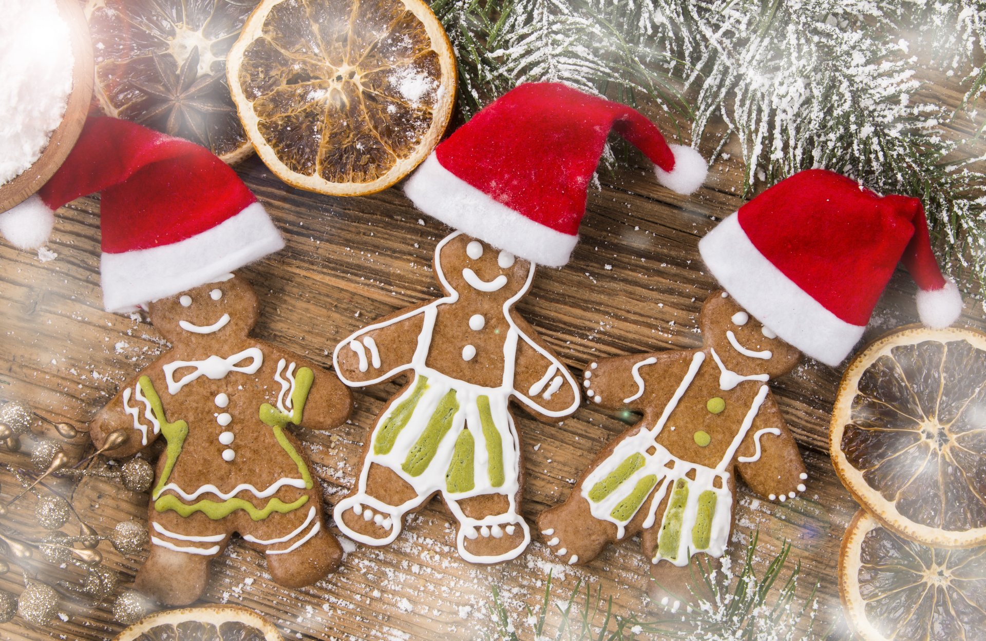 merry christmas new year hat gingerbread cookies new year hat food gingerbread