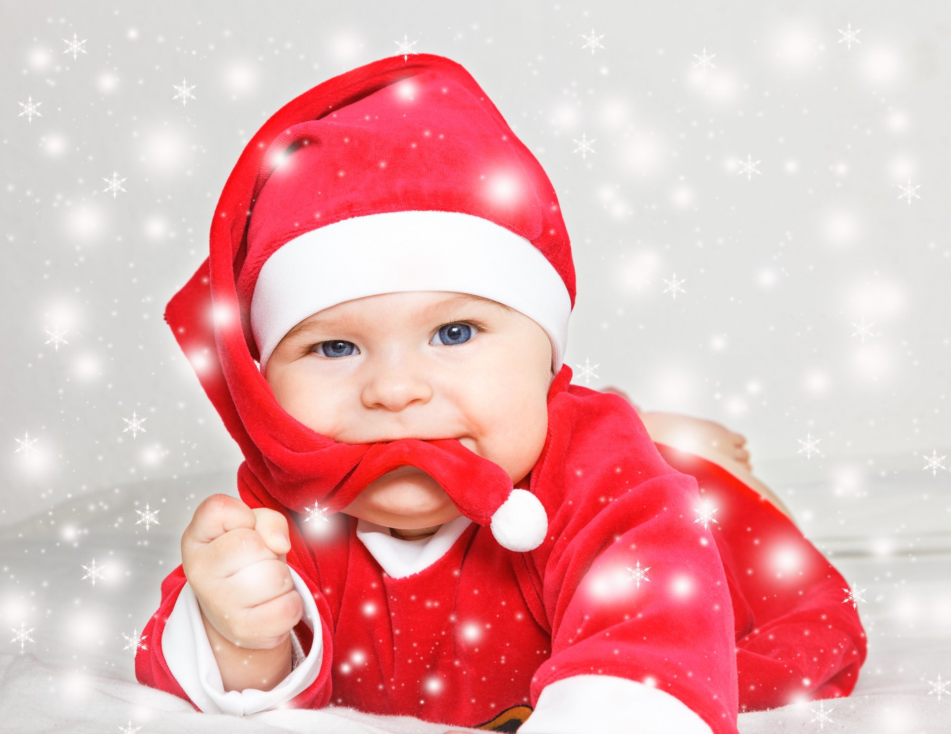 nuovo anno natale vacanza bambino santa bambino santa