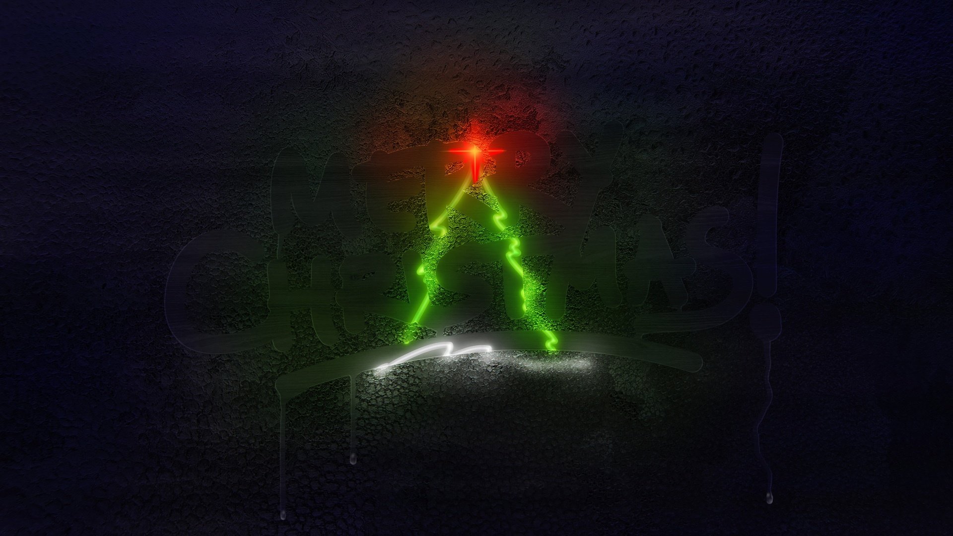 merry christmas new year logo christmas tree holiday