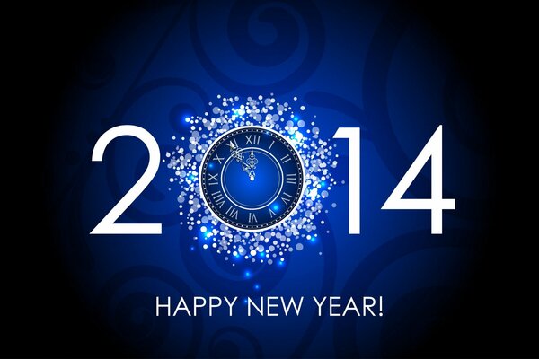 Frohes neues Jahr 2014 herzlichen Glückwunsch an alle