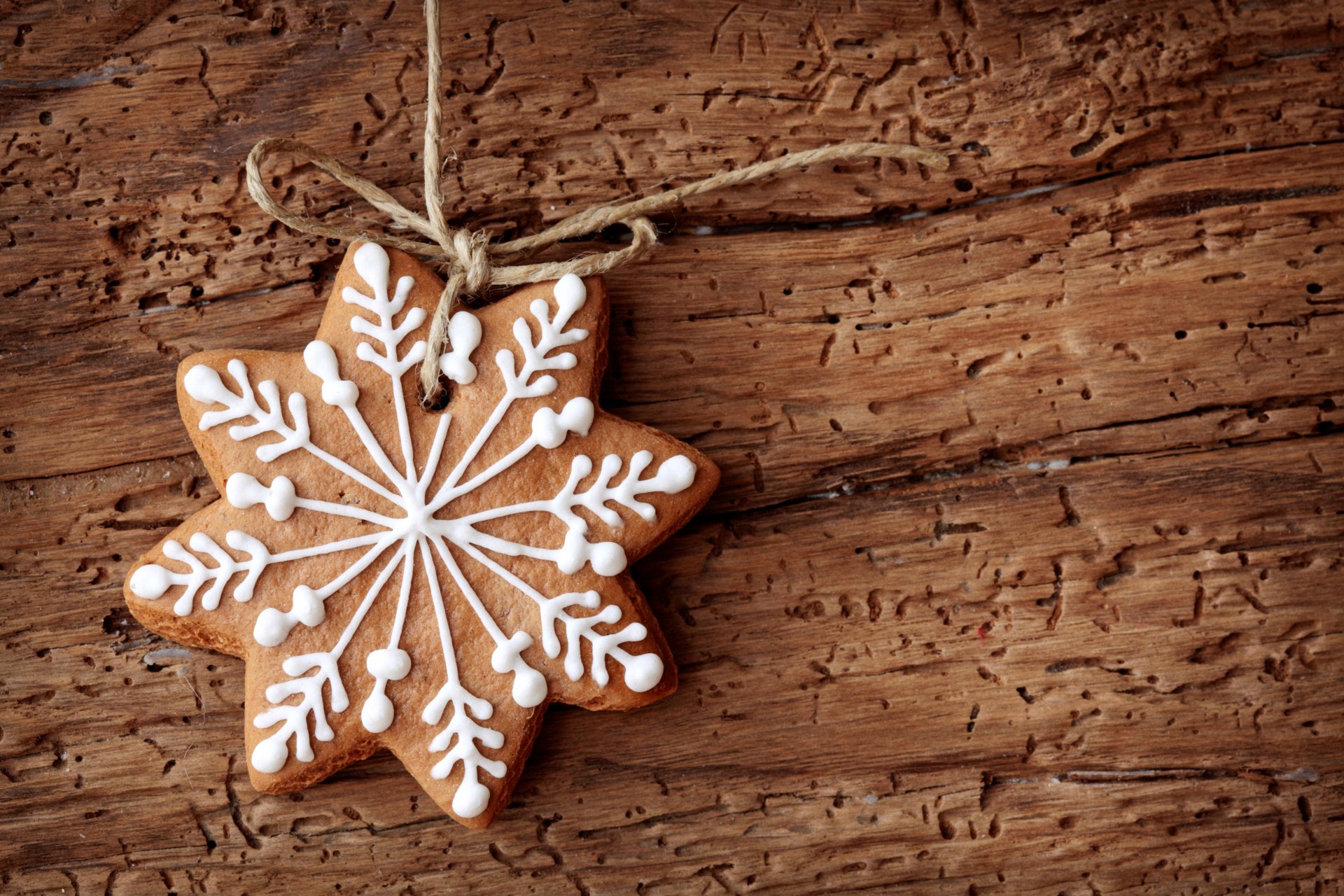 kekse neujahr schneeflocke backen bogen seil neujahr weihnachten