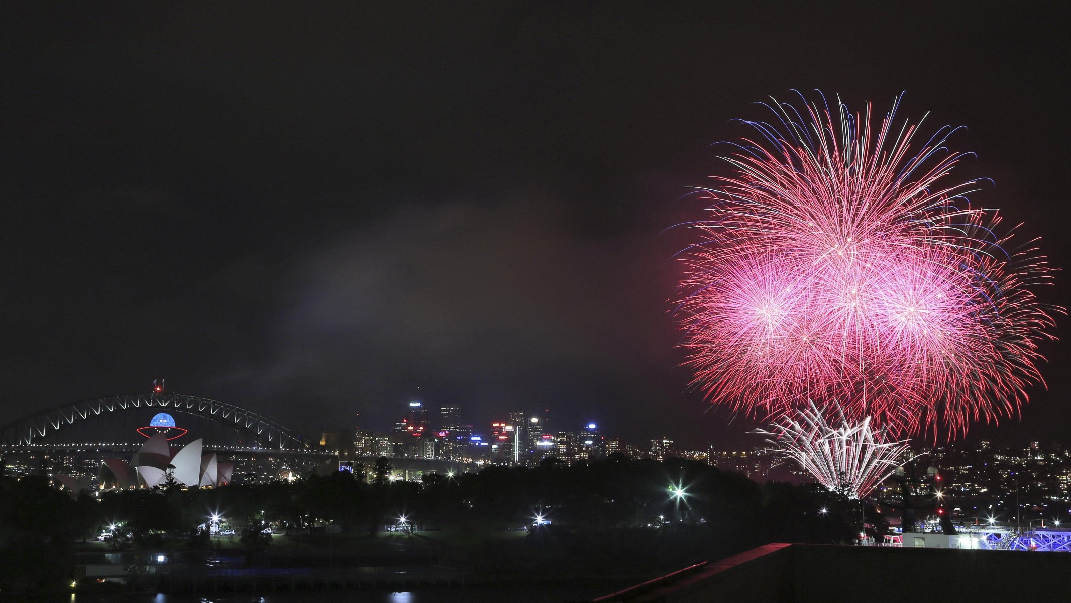 australia 2014 sydney new year firework