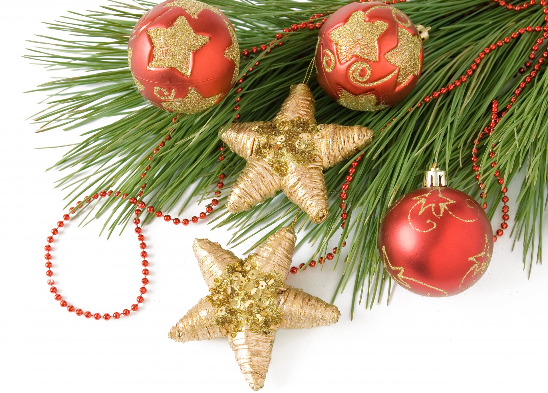 new year christmas christmas tree toys balls balls gold red stars branch christmas tree