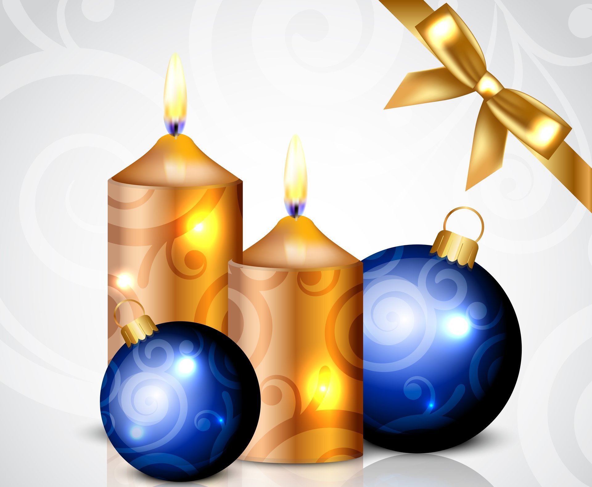 new year christmas holiday bulbs decoration