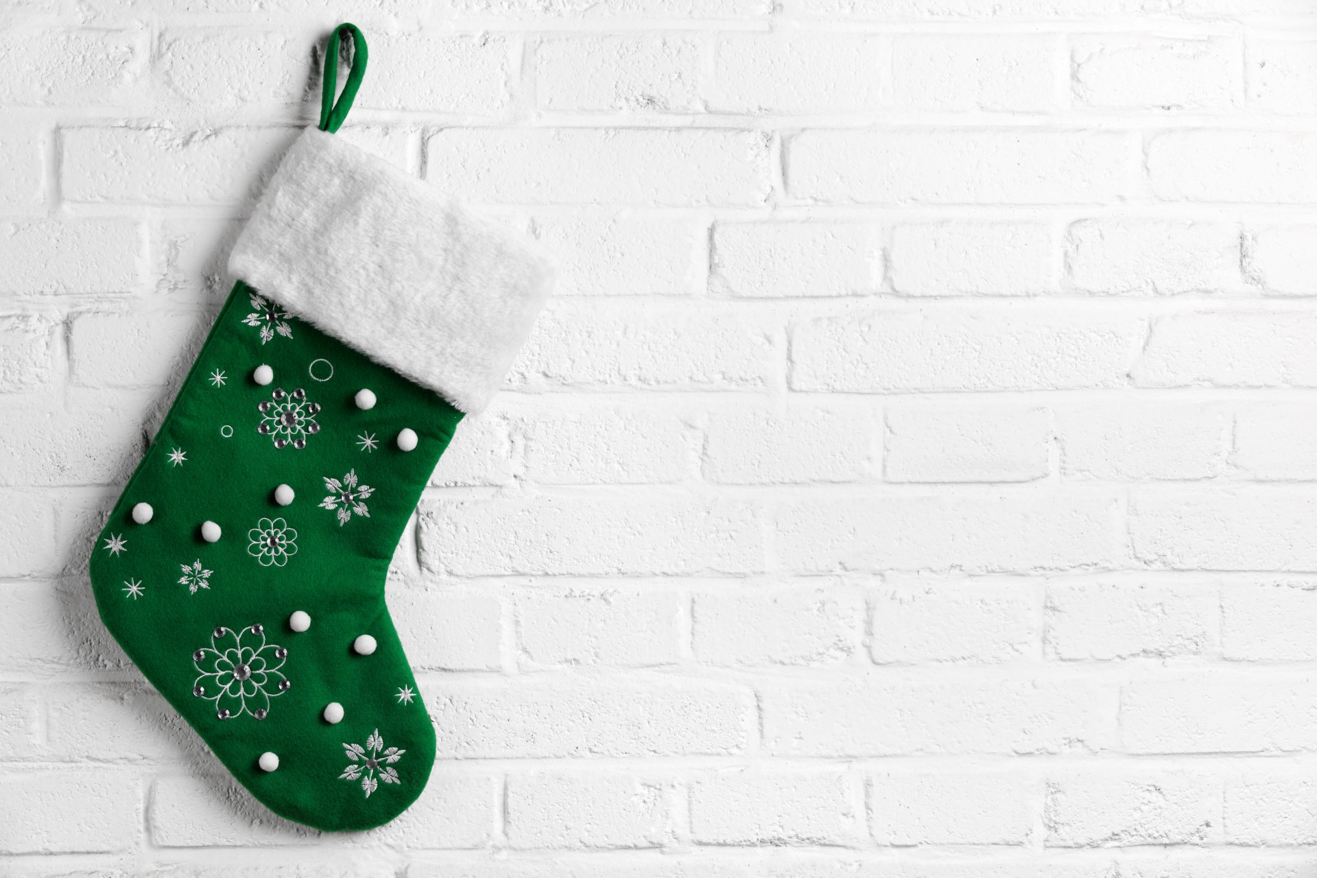 new year waiting for santa christmas holiday christmas stocking