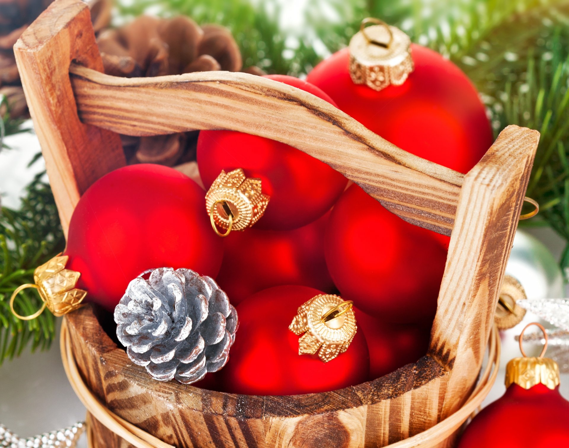 nouvel an noël vacances boules décoration