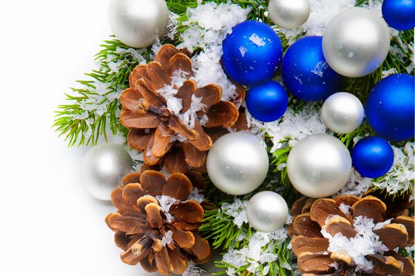 Boules de fête pour le Nouvel an