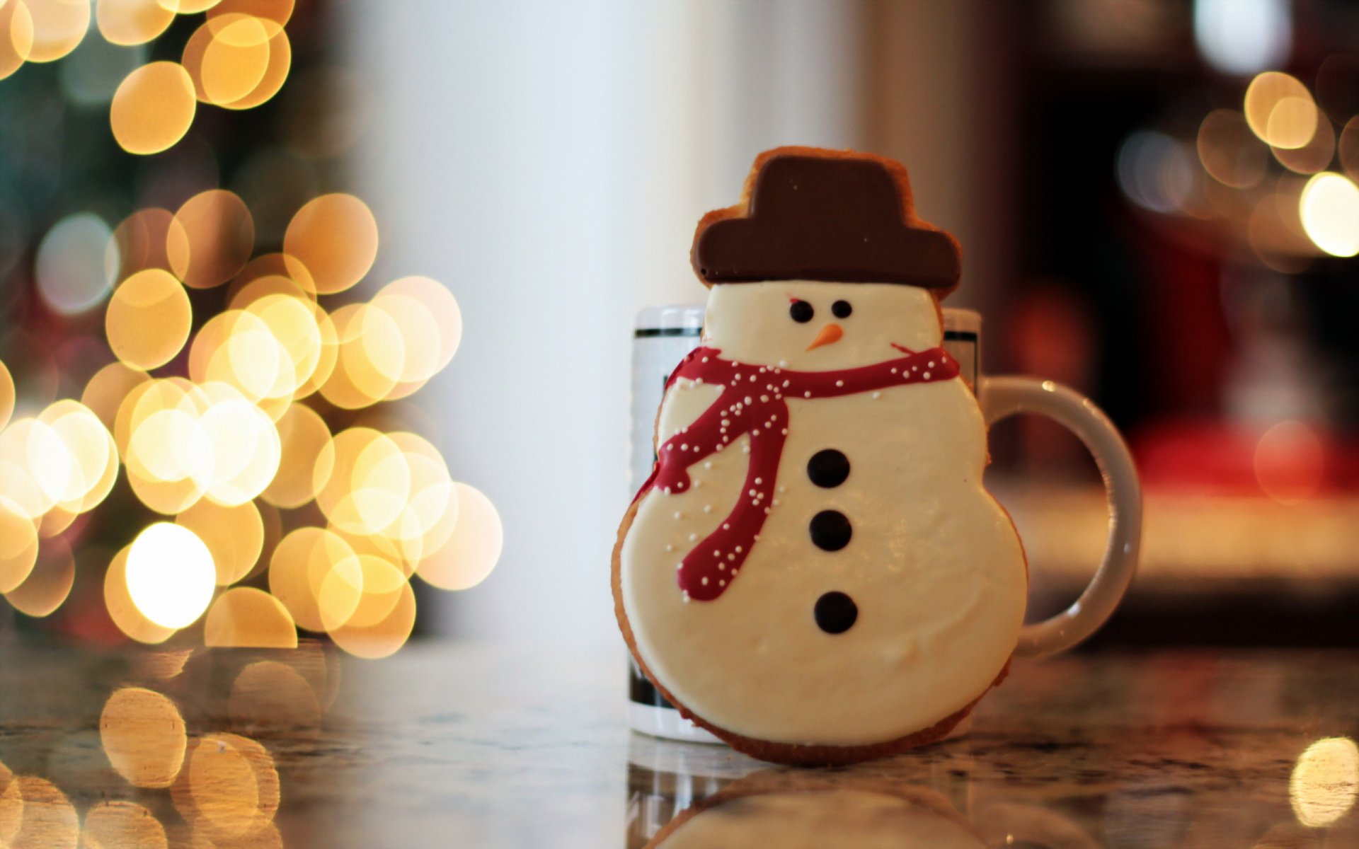 galletas muñeco de nieve vacaciones