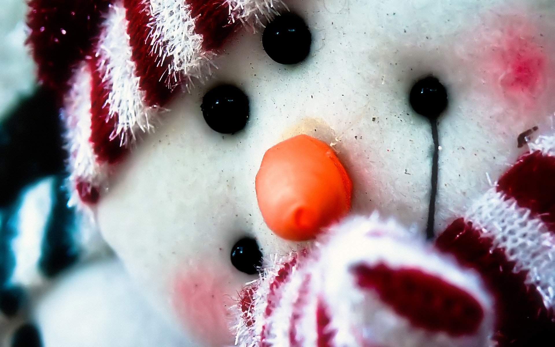 vacaciones invierno año nuevo muñeco de nieve