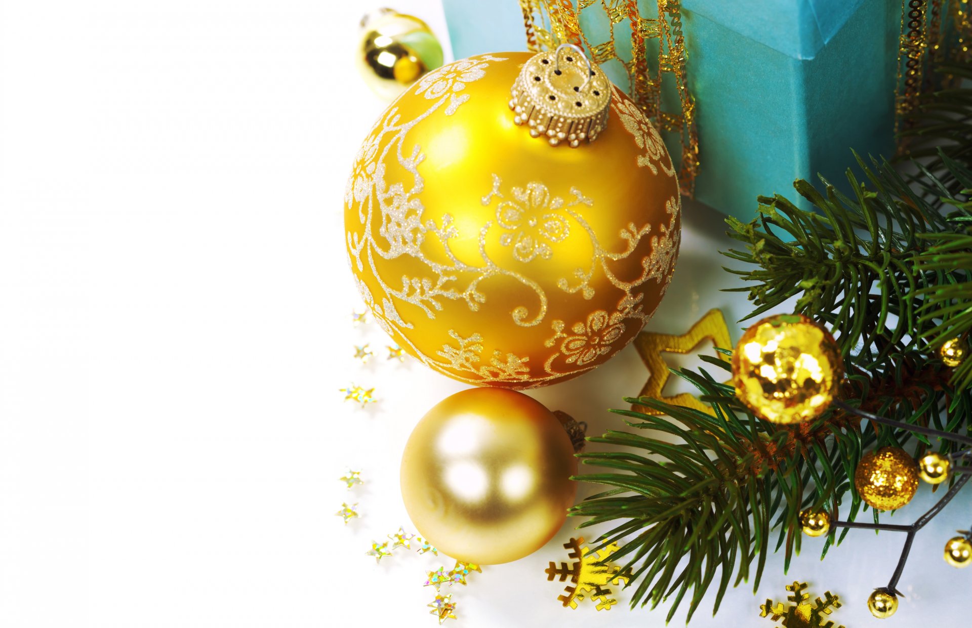 new year christmas holiday bulbs decoration