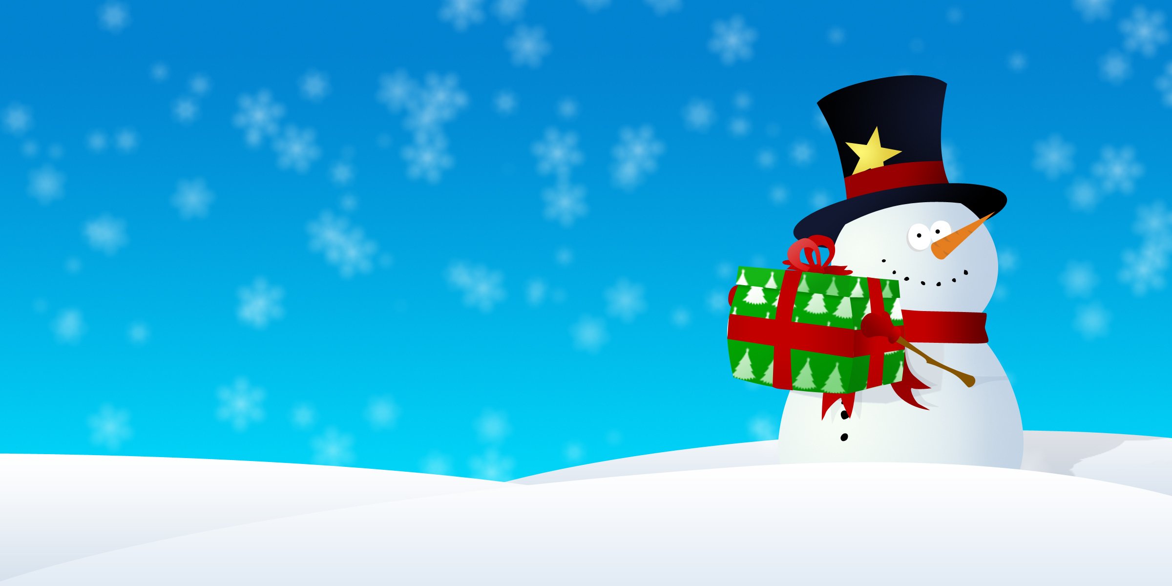 christmas new year graphics snowman snow snowflake