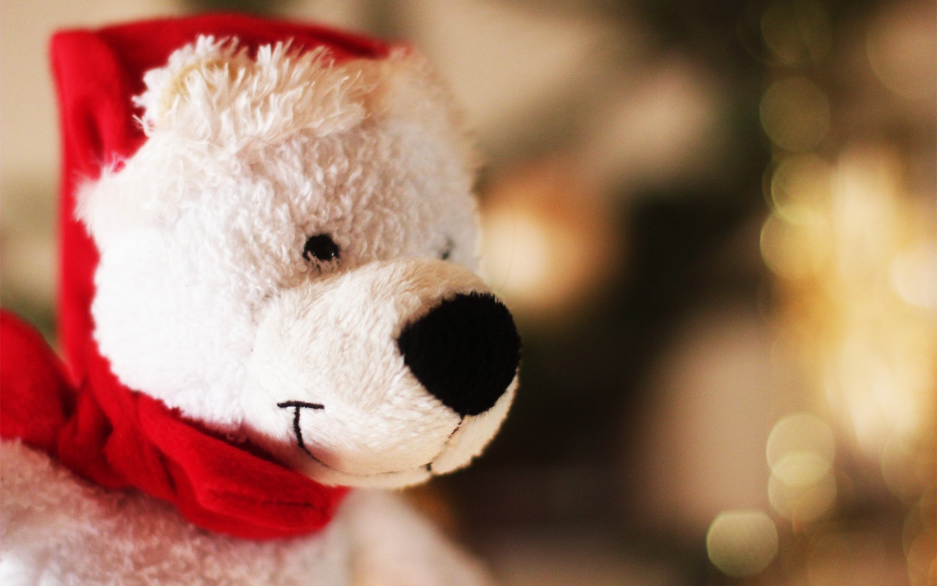 juguete oso oso de peluche sombrero papá noel año nuevo