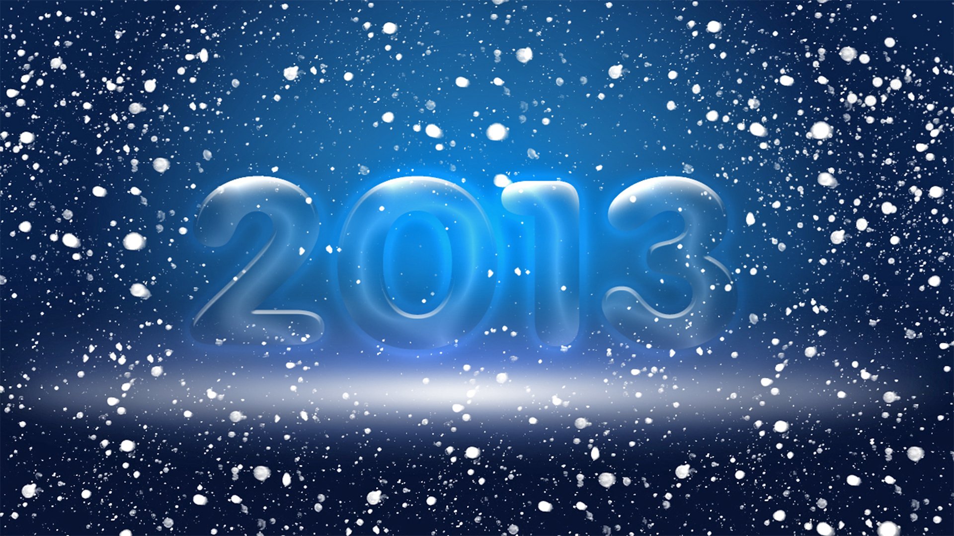 2013 new year blue snow 2012 2014