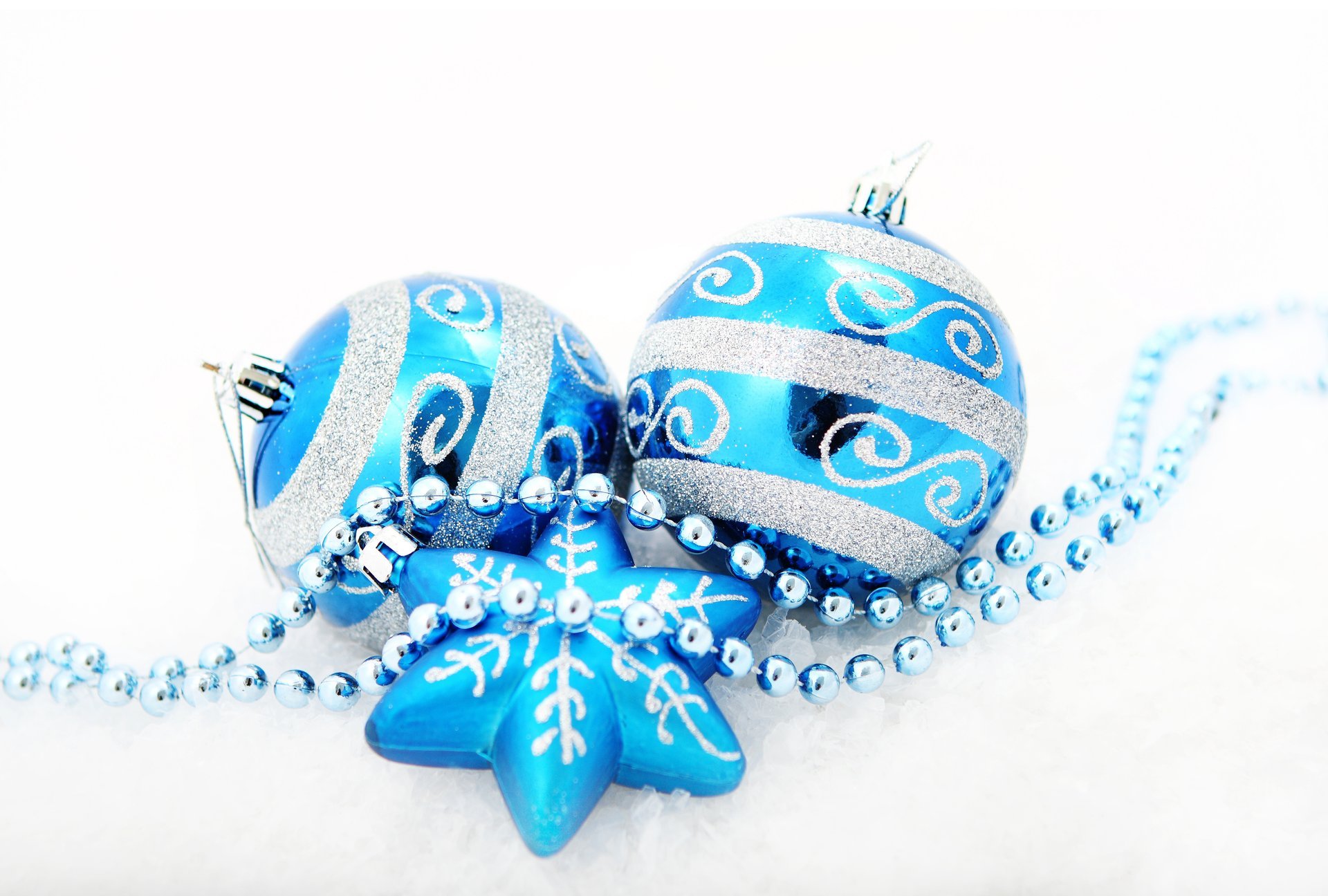 christmas decorations balls beads snowflake