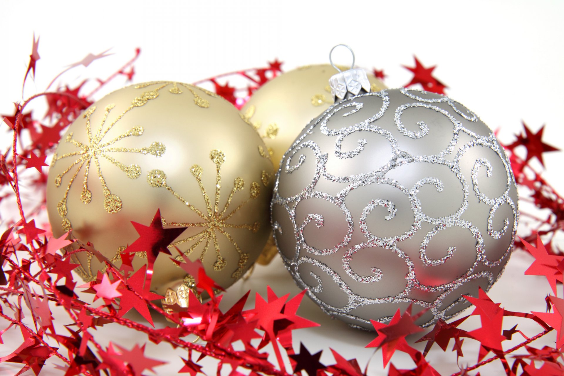 balls gold silver patterns toys christmas christmas balls decorations new year christma