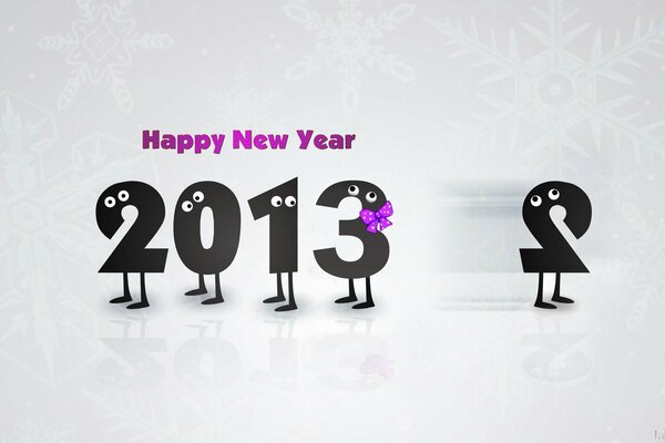 Jahreswechsel. 2012-2013. Glückliches neues Jahr