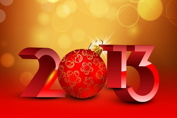 The new year 2013 has arrived