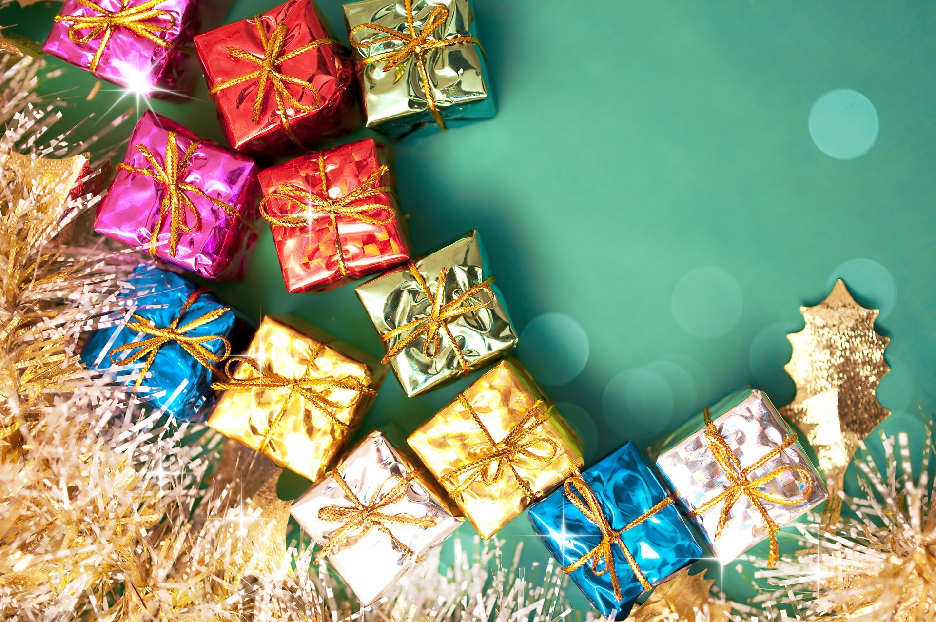 tinsel boxes gift