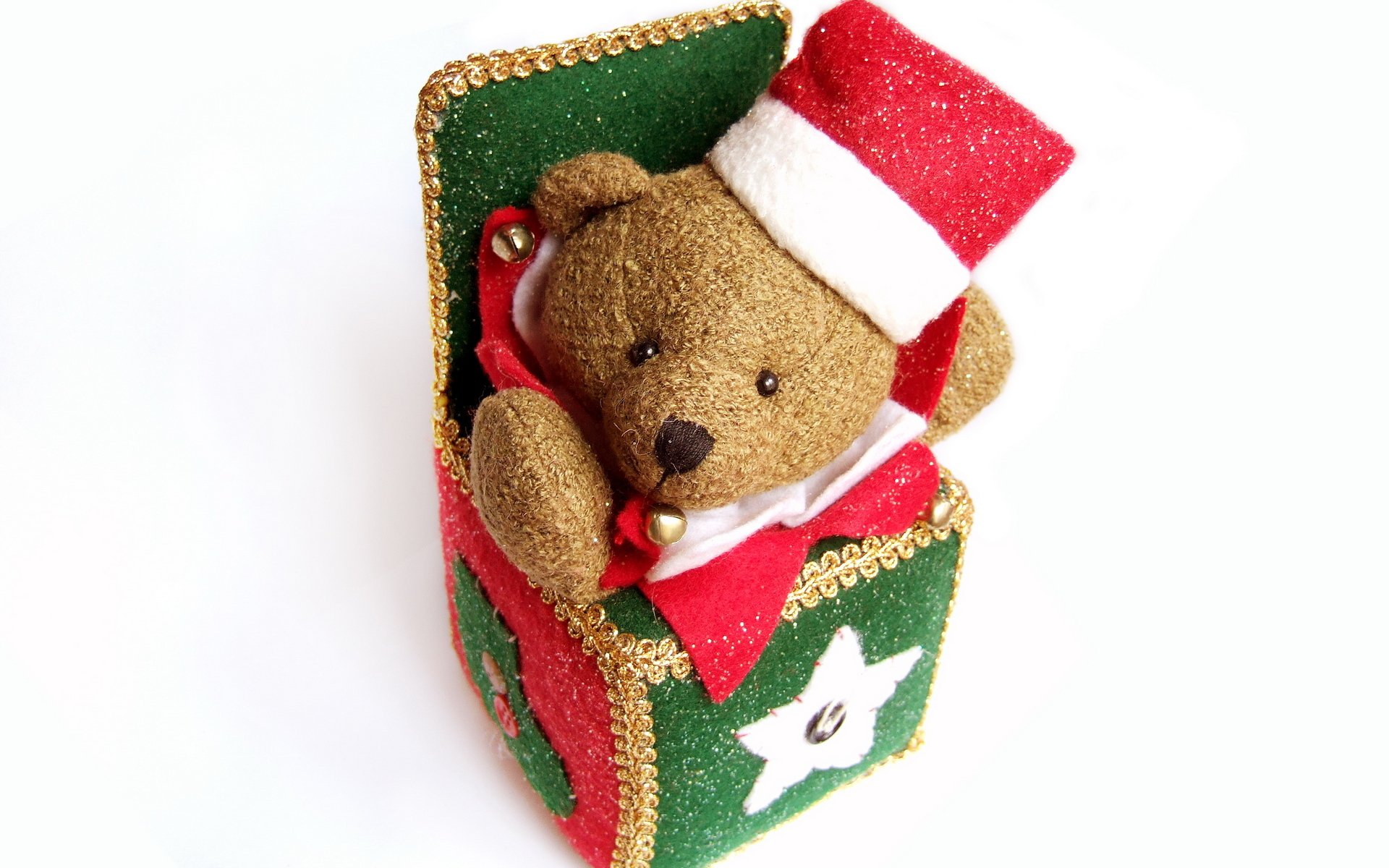 new year holiday vacation merry christmas gift toy teddy bear red green