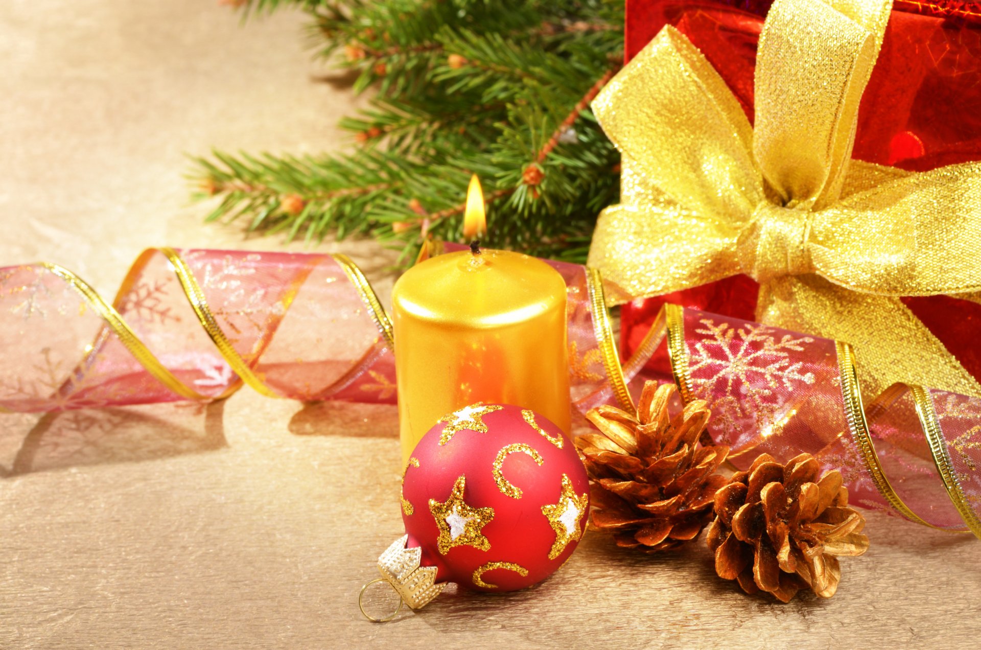 vela bola rojo cinta árbol de navidad adornos juguetes conos árbol de navidad año nuevo navidad vacaciones regalos