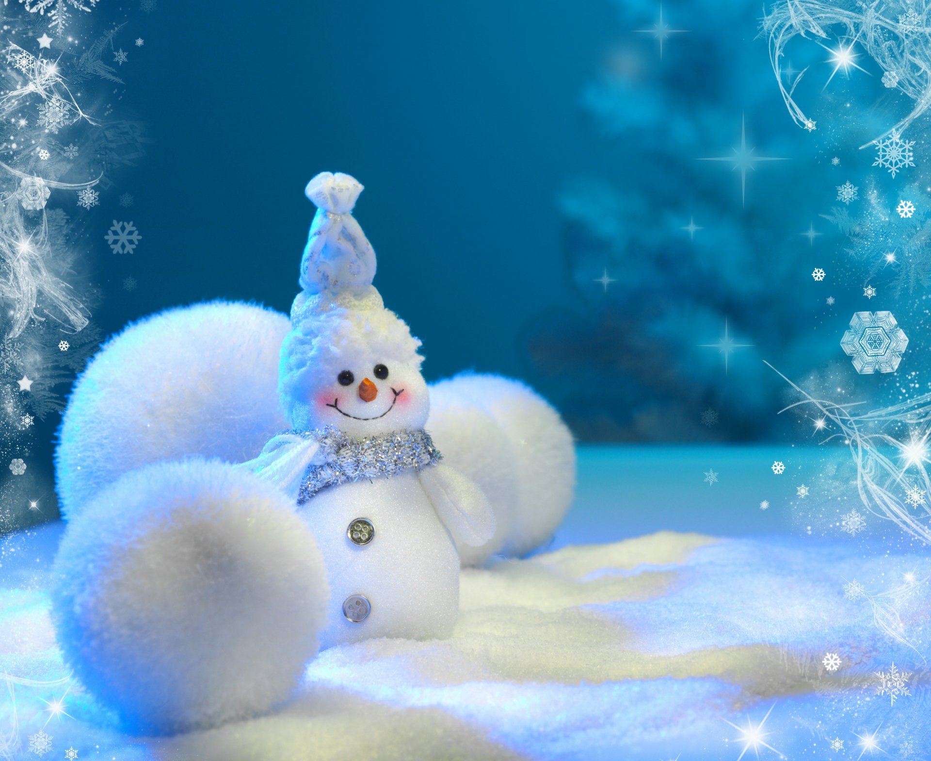 bonhomme de neige neige flocons de neige neigeux boules sourire vacances magie bonhomme de neige