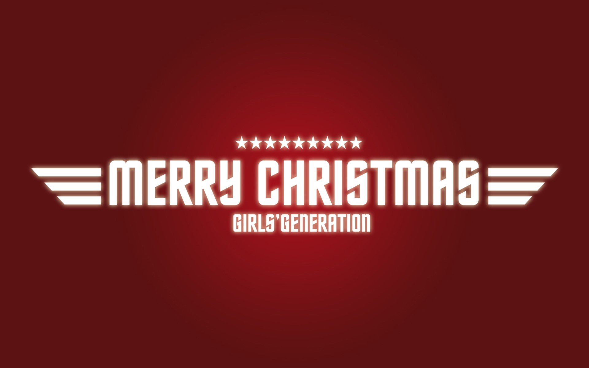 new year holiday red background merry christmas girls generation